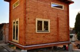 Casa in legno a tetto piatto con mezzanine AVIGNON F (Coibentata, 44+44 mm), 20 m² + 16 m² customer 1