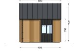 Casa in legno abitabile SALLY RV (Coibentata PLUS, 44 mm + rivestimento), 20 m² specification 3