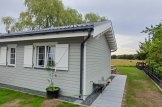Casa in legno abitabile ADELE (Coibentata, 44+44 mm), 68 m² customer 2