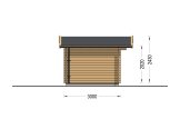 Casetta in legno da giardino LILLE (44 mm), 4x3 m, 12 m² specification 3