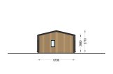 Casa in legno abitabile NICOLE RV (Coibentata PLUS, 44 mm + rivestimento), 68 m² specification 3