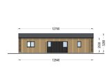 Casa in legno abitabile NICOLE (Coibentata, 44 mm + rivestimento), 68 m² specification 4