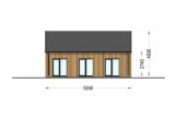 Casa in legno MILANA (Coibentata, 34 mm + rivestimento), 41 m² specification 6
