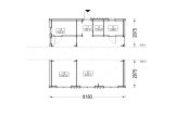 Casa in legno abitabile ANGELA S (Coibentata, 44 mm + rivestimento), 6x9 m, 45 m² specification 2