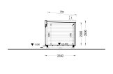 Casa mobile PREMIUM M (34 mm + rivestimento), 6x3 m, 15 m² specification 6