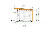 Casa mobile EVELIN M (Coibentata, 34 mm + rivestimento), 6x3 m, 15 m²  specification 6