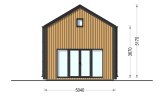 Casa in legno abitabile SARA RV (Coibentata PLUS, 34 mm + rivestimento), 20 m² specification 3