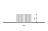Casa prefabbricata abitabile BELLA 3 PV (Coibentata PLUS, 44 mm + rivestimento), 75 m² specification 3