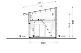 Casa in legno SOPHIA (34 mm + rivestimento), 20 m² specification 7