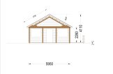 Casa in legno con terrazza ANGERS S (34+34 mm), 36 m² + 19 m² specification 7
