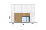 Casa in legno abitabile MIRABEL RV (Coibentata PLUS, 44 mm + rivestimento), 70 m² specification 3