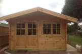 Casetta in legno da giardino LILLE (44 mm), 4x5 m, 20 m² customer 3