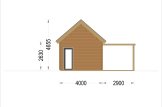 Casa in legno ADALINE S (44 mm), 45 m² specification 3