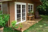 Casetta in legno da giardino WISSOUS (44 mm), 5x6 m, 30 m² customer 3