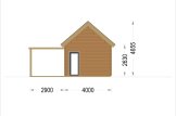 Casa in legno ADALINE S (44 mm), 45 m² specification 5