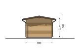 Casetta in legno da giardino LILI (34 mm), 6x3 m, 8 m² specification 5