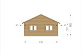 Casa in legno GRETA S (44 mm + rivestimento), 48 m² specification 5