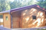 Casetta in legno da giardino PARIS (44 mm), 6.7x5.7 m, 21 m² + 11 m² di porticato customer 2