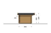 Casetta in legno da giardino PETER (34 mm), 3x3 m, 9 m² specification 3
