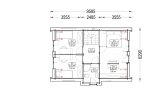 Casa prefabbricata abitabile ASTRID PV S (44 mm + rivestimento), 99 m² specification 7