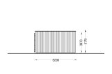 Casa prefabbricata abitabile BELLA 2 PV (Coibentata PLUS, 44 mm + rivestimento), 60 m² specification 3