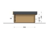 Casetta in legno da giardino DREUX (44 mm), 5x5 m, 25 m² specification 3
