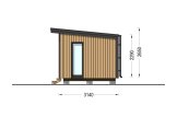 Casa mobile EVELIN M (Coibentata, 34 mm + rivestimento), 6x3 m, 15 m²  specification 5