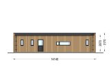 Casa in legno abitabile BELLA 3 RV (Coibentata PLUS, 44 mm + rivestimento), 75 m² specification 4