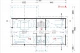 Casa in legno VERA (66 mm), 132 m² + 13.5 m² di porticato specification 2