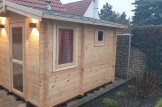 Sauna da esterno ELDA (44 mm), 2,5x2,9 m, 7 m² customer 1