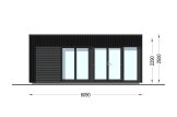 Casetta in legno da giardino INES (Coibentata, 34 mm + rivestimento), 6x3 m, 18 m² specification 2