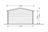 Casetta in legno da giardino OSLO (34 mm), 5x4 m, 20 m² specification 5