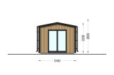 Casetta in legno da giardino EMMY PLUS (34 mm + rivestimento), 6x3 m, 15 m² specification 3