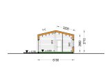 Casa in legno abitabile NICOLE RV (Coibentata PLUS, 44 mm + rivestimento), 68 m² specification 6