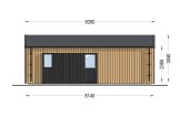 Casa in legno ANGELA (44 mm + rivestimento), 43 m² specification 4