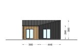 Casa in legno abitabile GINNY RV (Coibentata PLUS, 44 mm + rivestimento), 49 m² specification 5