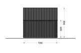 Casa prefabbricata abitabile ALINA PV (Coibentata PLUS, 44 mm + rivestimento), 46 m² specification 4