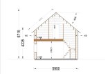 Casa in legno LANGON S (44+44 mm), 95 m² specification 7