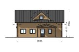 Casa in legno abitabile VERA RV (Coibentata PLUS, 44 mm + rivestimento), 127 m² specification 3