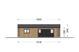 Casa in legno SELENE (44 mm + rivestimento), 54 m² specification 4