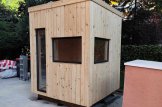 Ufficio in legno da giardino PREMIUM L (34 mm + rivestimento), 2x2 m, 4 m² customer 1