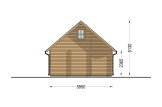 Casa in legno LIVINGTON S (44 mm), 50 m² specification 5