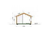 Casa in legno abitabile HOLLAND RV (Coibentata PLUS, 44 mm + rivestimento), 116 m² specification 8