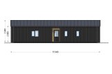 Casa in legno abitabile ROBERTA RV (Coibentata PLUS, 44 mm + rivestimento), 95 m² specification 2