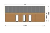 Casa in legno ADALINE S (44 mm), 45 m² specification 4