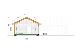 Casa prefabbricata abitabile PAULA PV (Coibentata PLUS, 44 mm + rivestimento), 118 m² specification 6