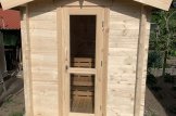 Sauna da esterno ELDA (44 mm), 2x2 m, 4 m² customer 1