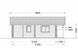 Casa in legno coibentata RIVIERA 100 mq + 20 mq di porticato specification 5