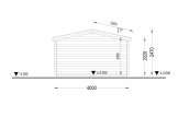 Casetta in legno da giardino OLYMP (34 mm), 4x3 m, 12 m² specification 6