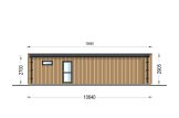 Casa in legno PREMIUM S (Coibentata, 34 mm + rivestimento), 10.5x4.5 m, 47 m² specification 4